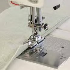 Faldefot syr i stoff