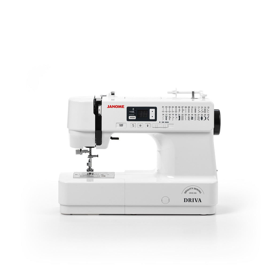 Janome Driva M30A symaskin, front bilde