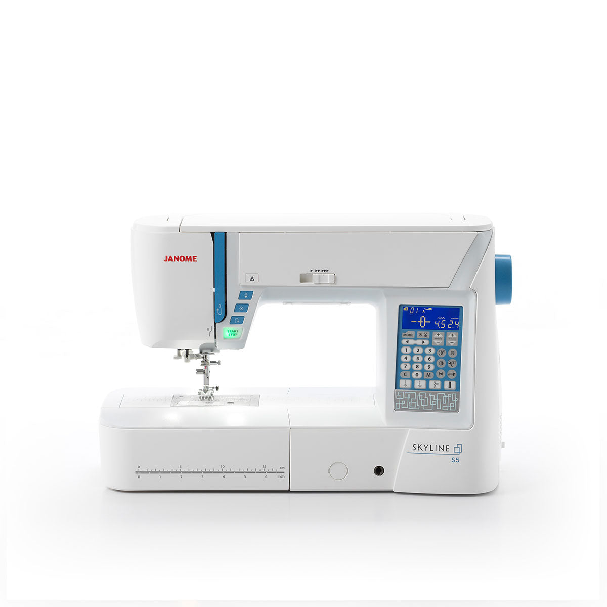 Janome Skyline S5 symaskin, front bilde